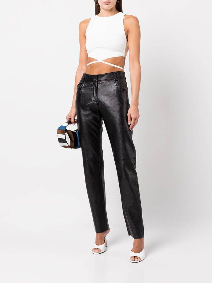 Alice + olivia Cropped tanktop Wit