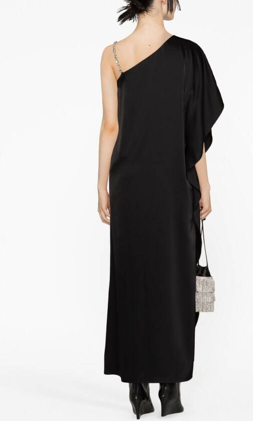 alice + olivia Asymmetrische avondjurk Zwart