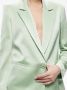 Alice + olivia Blazer met enkele rij knopen Groen - Thumbnail 4