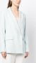 Alice + olivia Blazer met dubbele rij knopen Blauw - Thumbnail 3