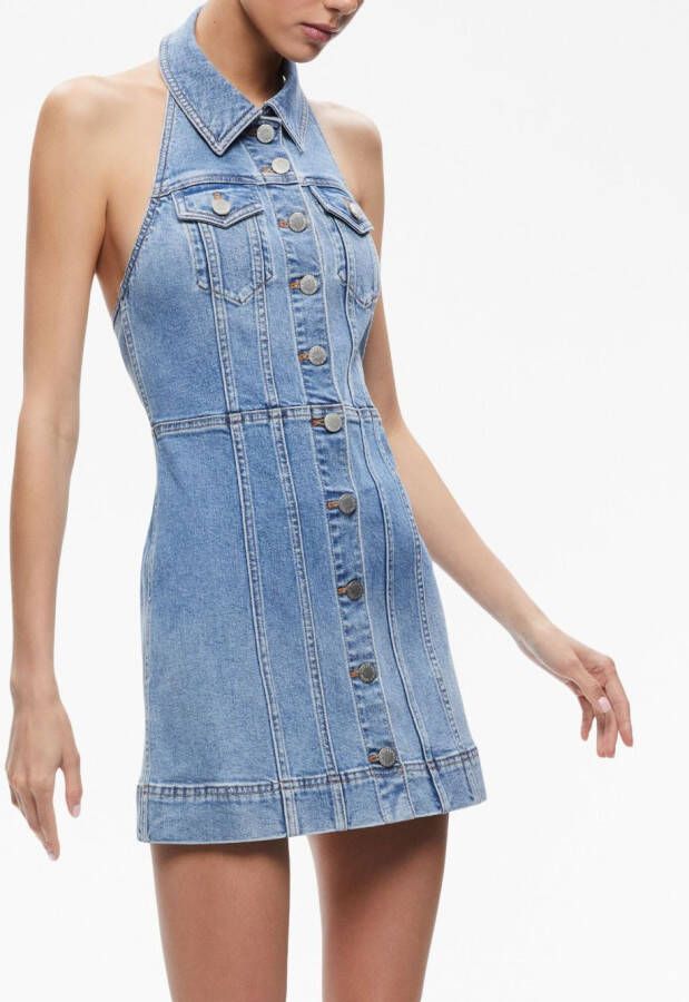 alice + olivia Jurk Blauw