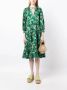 Alice + olivia Midi-jurk met bloemenprint Groen - Thumbnail 2