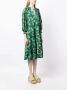 Alice + olivia Midi-jurk met bloemenprint Groen - Thumbnail 3
