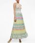 Alice + olivia Maxi-jurk met vlakken Geel - Thumbnail 2