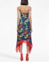 Alice + olivia Midi-jurk met bloemenprint Blauw - Thumbnail 4
