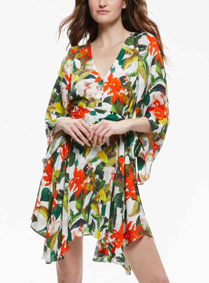 alice + olivia Mini-jurk met bloemenprint Groen