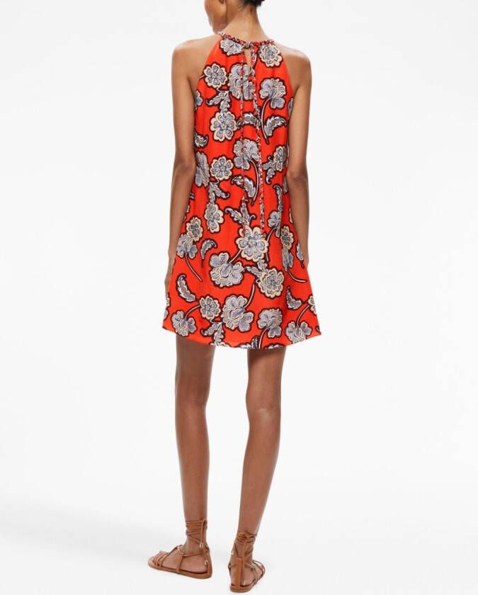 alice + olivia Mini-jurk met bloemenprint Oranje