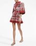 Alice + olivia Mini-jurk met bloemenprint Rood - Thumbnail 4
