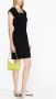 Alice + olivia Mini-jurk met vierkante hals Zwart - Thumbnail 3