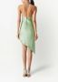 Alice + olivia Asymmetrische jurk Groen - Thumbnail 3