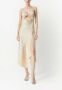 Alice + olivia Gedraaide jurk Beige - Thumbnail 3