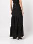 Alice + olivia Gelaagde maxi-rok Zwart - Thumbnail 4