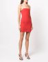 Alice + olivia Jurk met spaghettibandjes Rood - Thumbnail 3