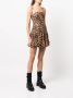 Alice + olivia Mini-jurk met luipaardprint Bruin - Thumbnail 3