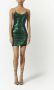 Alice + olivia Jurk met pailletten Groen - Thumbnail 3