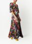 Alice + olivia Jurk met bloemenprint Veelkleurig - Thumbnail 3