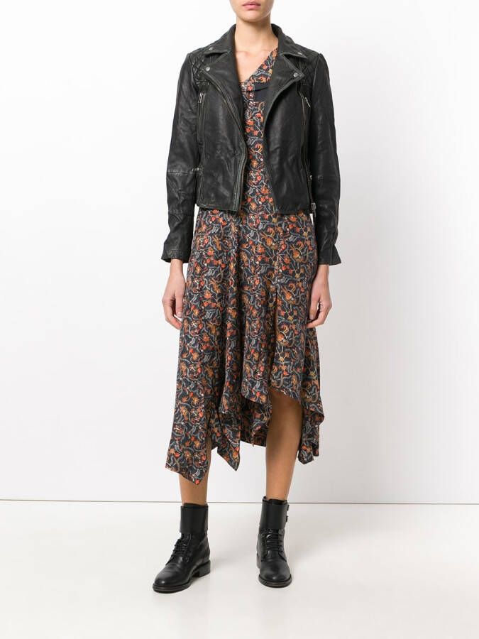 AllSaints Cargo bikerjack Zwart