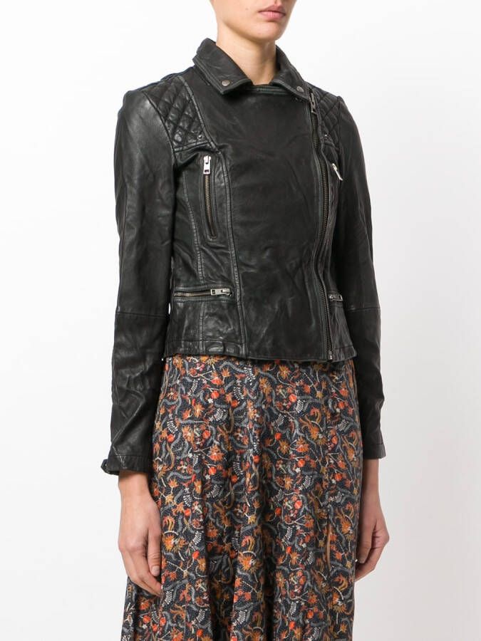 AllSaints Cargo bikerjack Zwart