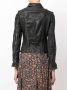 AllSaints Cargo bikerjack Zwart - Thumbnail 4
