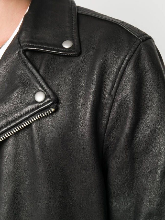 AllSaints Jack met rits Zwart