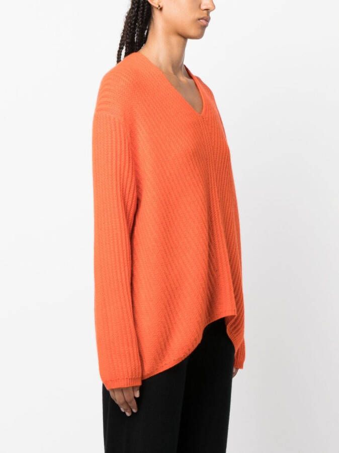 Allude Kasjmier sweater Oranje