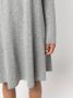 Allude Mini-jurk met lange mouwen Grijs - Thumbnail 5