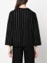 Allude Ribgebreide trui Zwart - Thumbnail 4