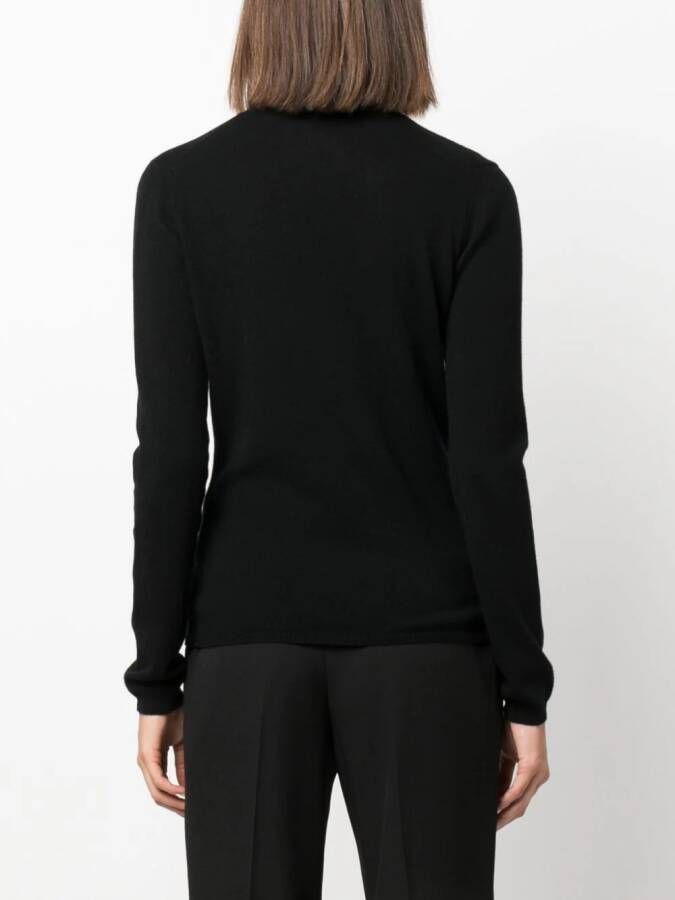 Allude Kasjmier sweater Zwart
