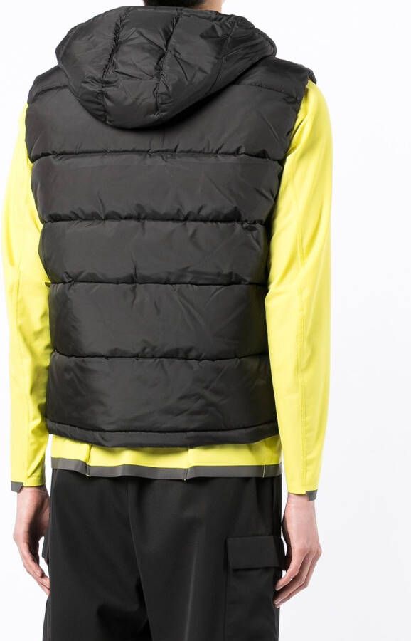 Alpha Industries Bodywarmer met logopatch Zwart