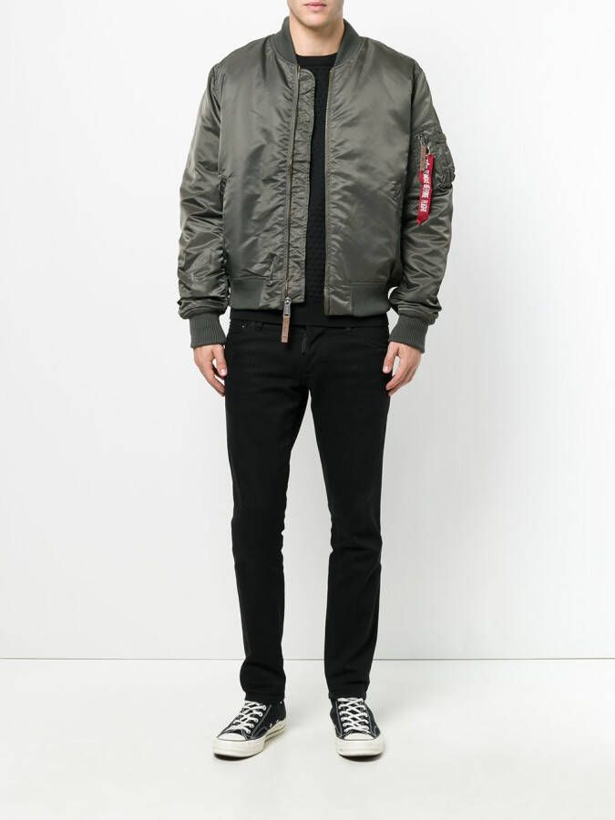 Alpha Industries bomber jacket Groen