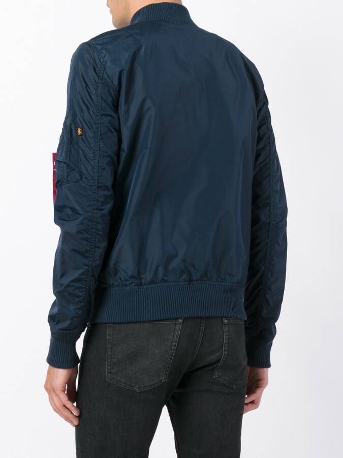 Alpha Industries bomberjack Blauw