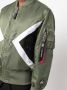 Alpha Industries Bomberjack met contrast vlakken Groen - Thumbnail 5