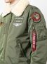 Alpha Industries Bomberjack met patch Groen - Thumbnail 5