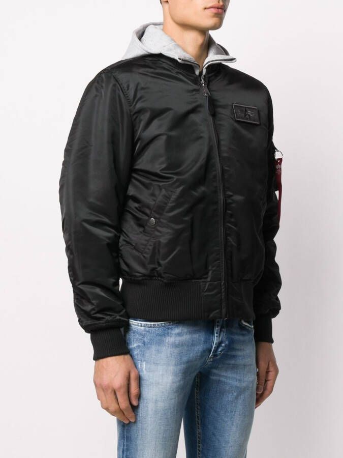 Alpha Industries Bomberjack Zwart