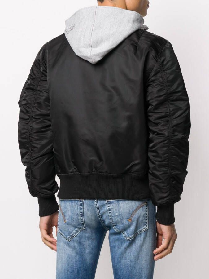 Alpha Industries Bomberjack Zwart