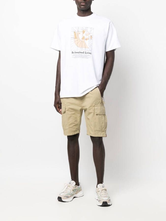 Alpha Industries Cargo shorts Beige