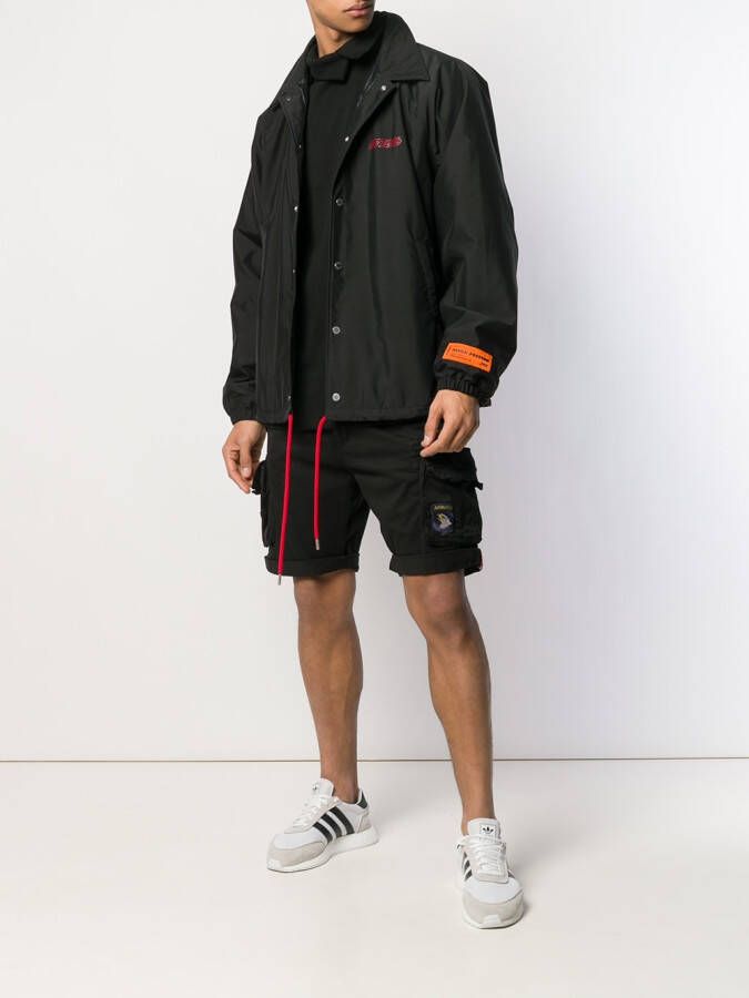 Alpha Industries Cargo shorts Zwart