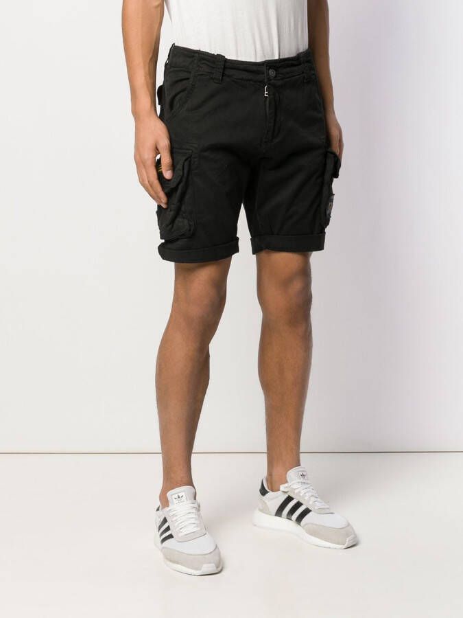 Alpha Industries Cargo shorts Zwart