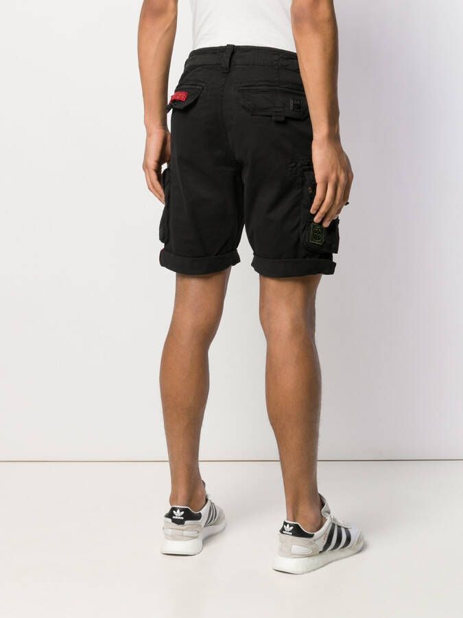 Alpha Industries Cargo shorts Zwart