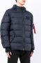Alpha Industries Gewatteerd jack Zwart - Thumbnail 3