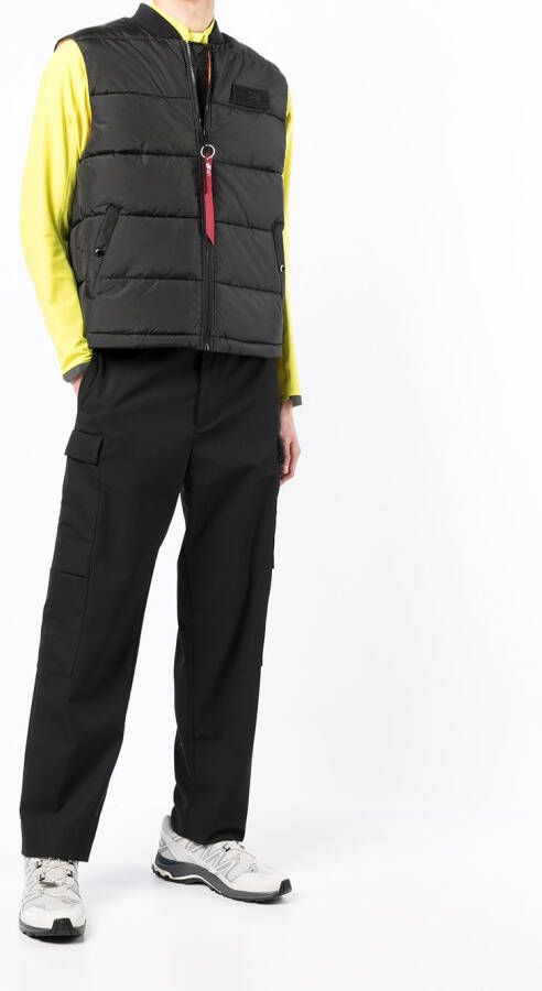 Alpha Industries Gewatteerde bodywarmer Zwart