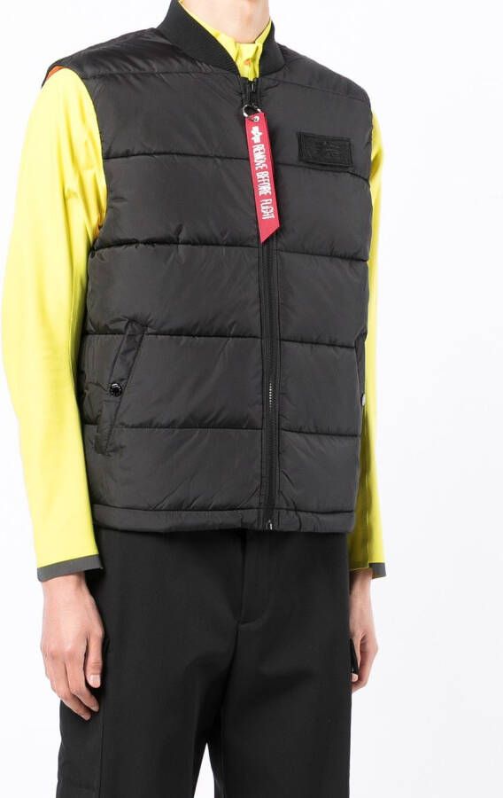Alpha Industries Gewatteerde bodywarmer Zwart