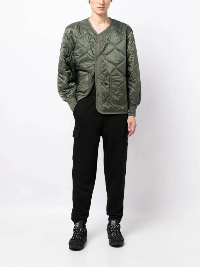 Alpha Industries Jack met logopatch Groen