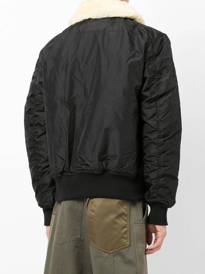 Alpha Industries Lammy jack Zwart