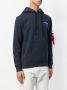 Alpha Industries NASA hoodie Blauw - Thumbnail 3