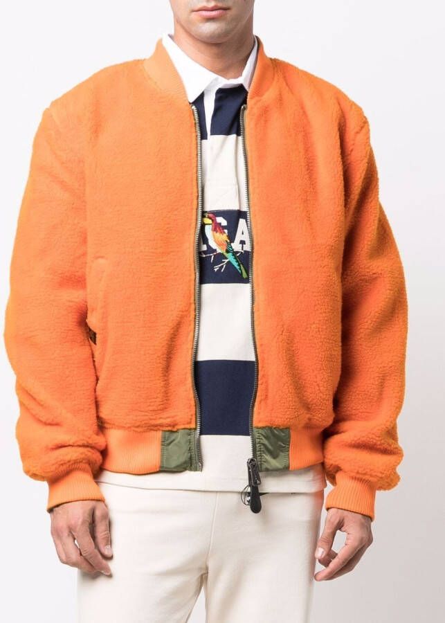 Alpha Industries Omkeerbaar bomberjack Oranje