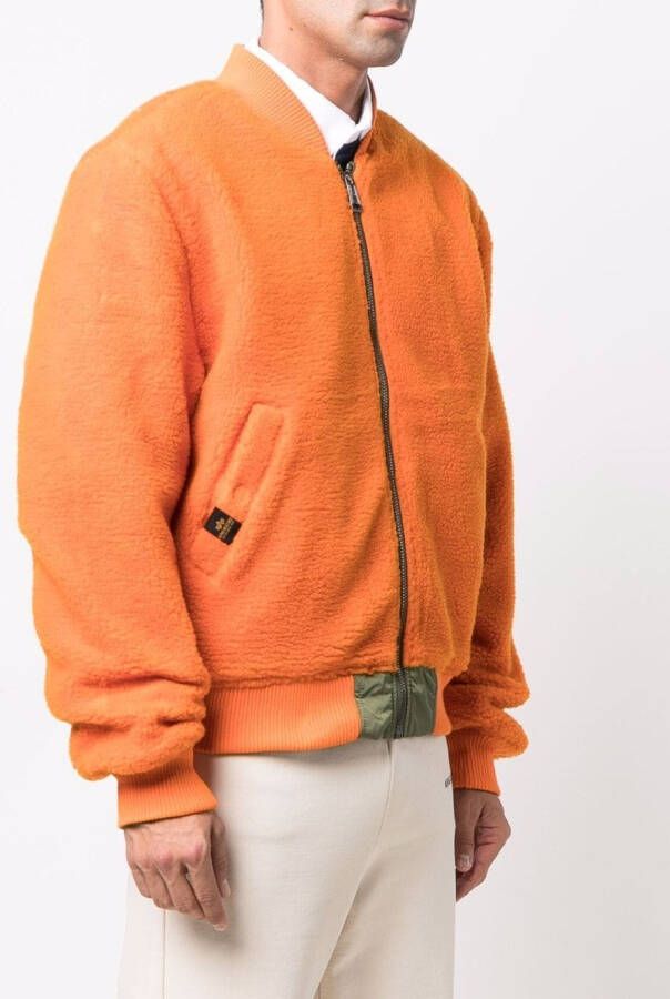 Alpha Industries Omkeerbaar bomberjack Oranje
