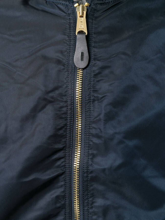 Alpha Industries oversized bomber jacket Blauw