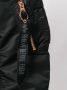 Alpha Industries Bomberjack met ruches Zwart - Thumbnail 4