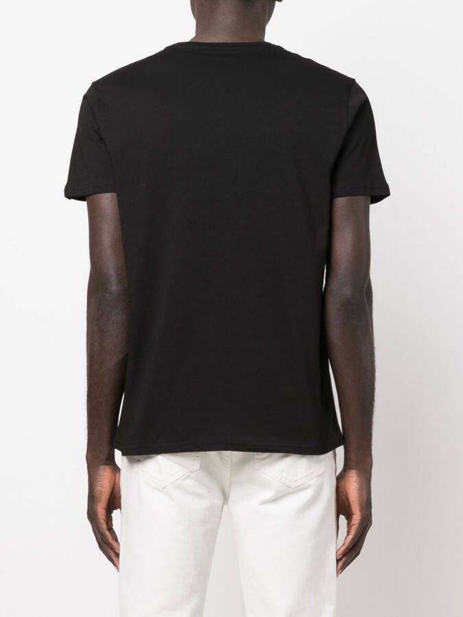 Alpha Industries T-shirt met logoprint Zwart